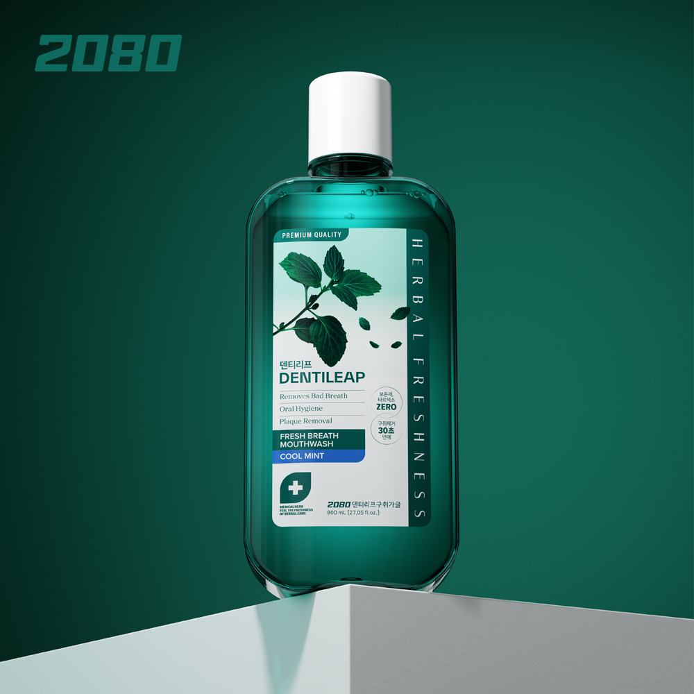 2080 덴티리프 구취 가글 상세페이지 제작